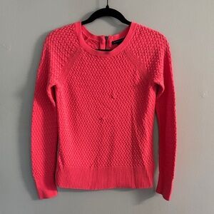 American Eagle Long Sleeve Pullover Pink Sweater